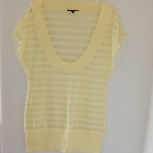 Yellow Sheer top